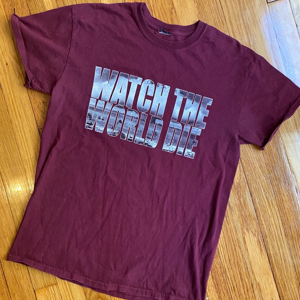 WATCH THE WORLD DIE Another Enemy streetwear shirt